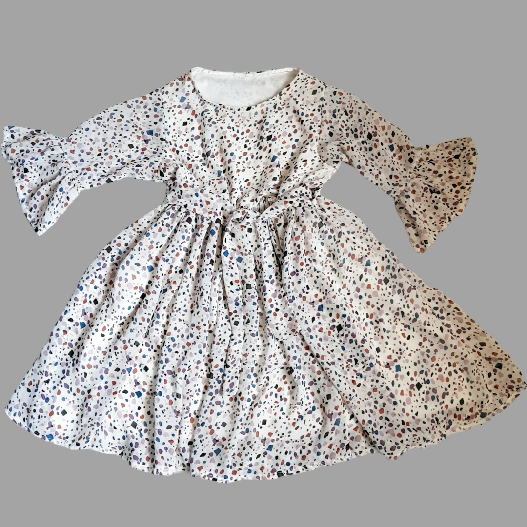 chiffon kid's dress