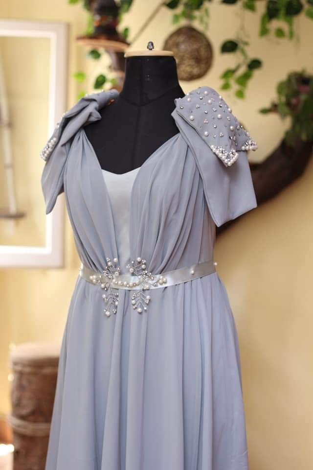 Royal soiree dress